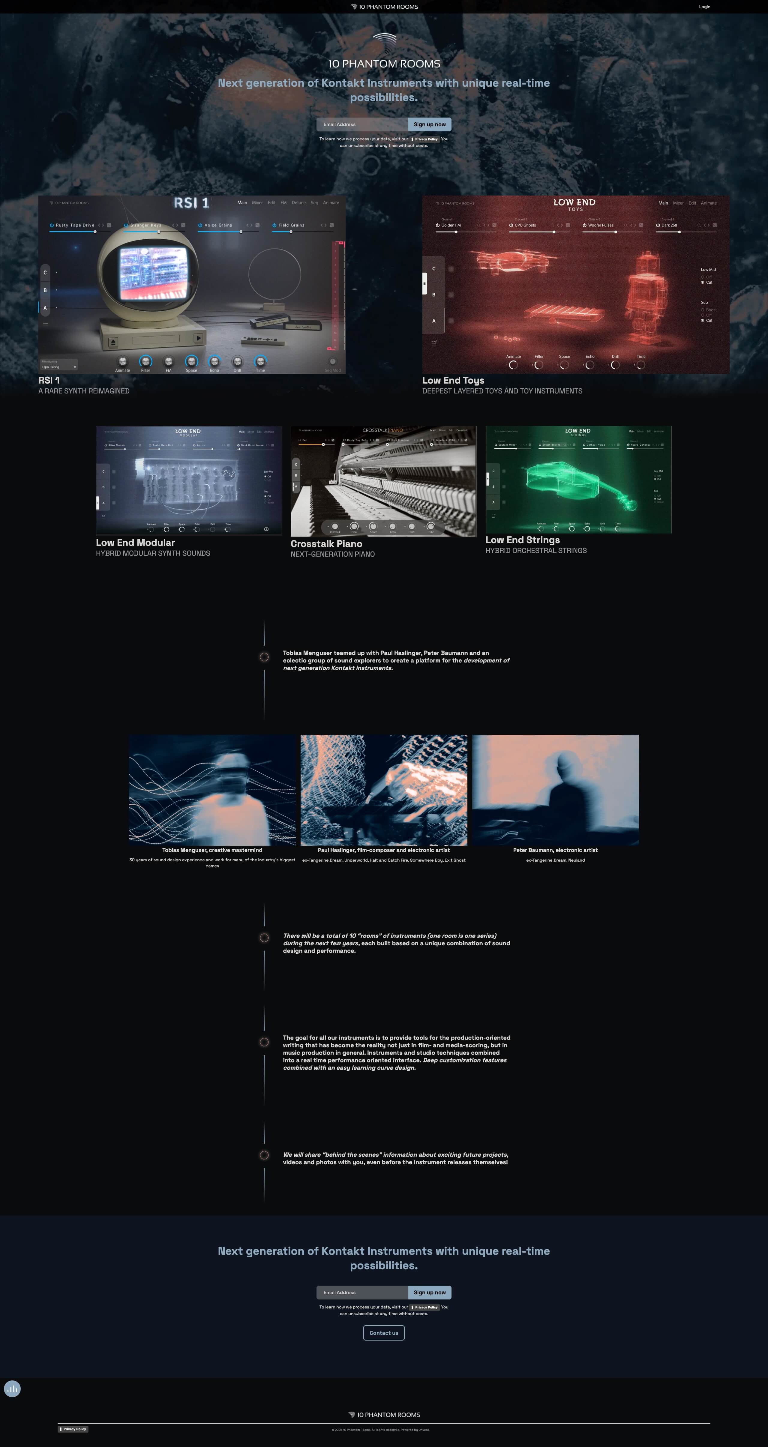 10 Phantom Rooms – Flexibles Design für kreative Inhalte